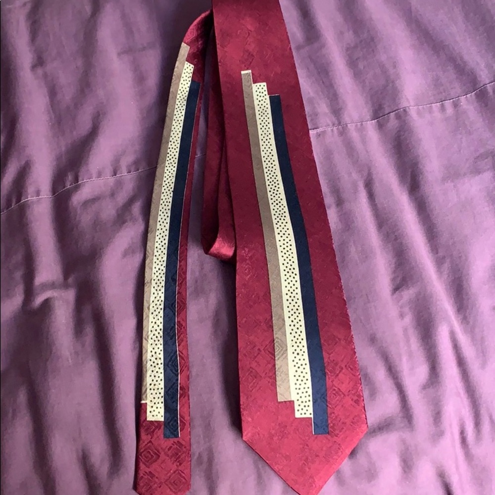 Vintage Format silk tie made in Japan